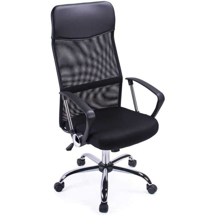 Mesh Office Chair Black |  HY526 Makfry