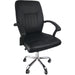 Leather Office Executive Chair Black |  OC029 Makfry
