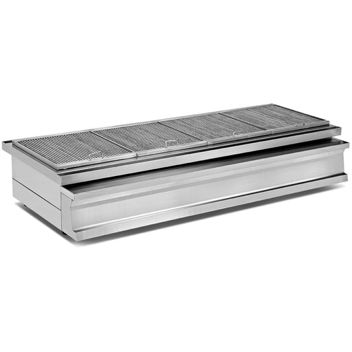 Professional Stainless Steel Charcoal Grill With Firebrick &Amp; Ash Drawer 1600x730x290mm | Ock030 K Makfry