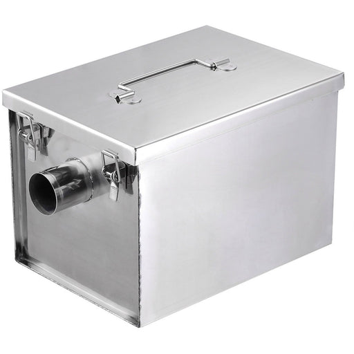 Grease trap Fat separator EN1825-1 certified Stainless steel 15 litres |  OS4 Makfry