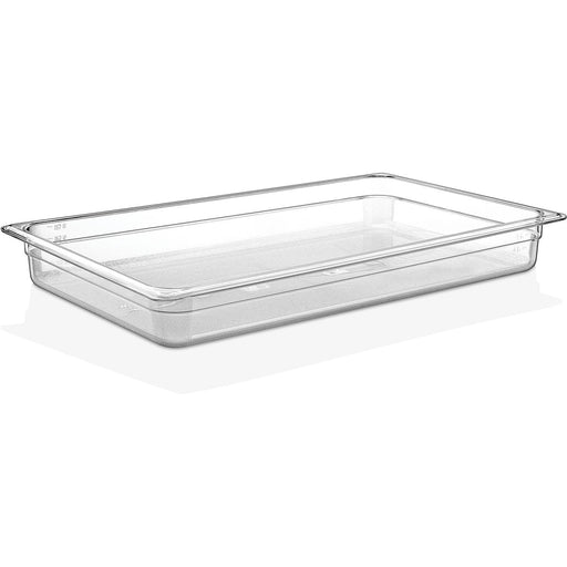 Polycarbonate Gastronorm Pan GN1/1 Depth 65mm Clear |  P8112 Makfry