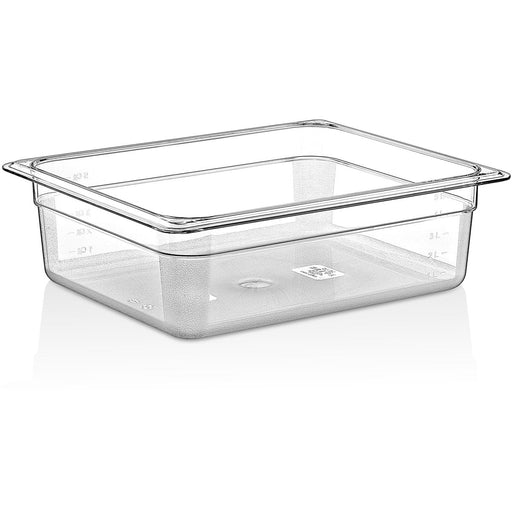 Polycarbonate Gastronorm Pan GN1/2 Depth 100mm Clear |  P8124 Makfry
