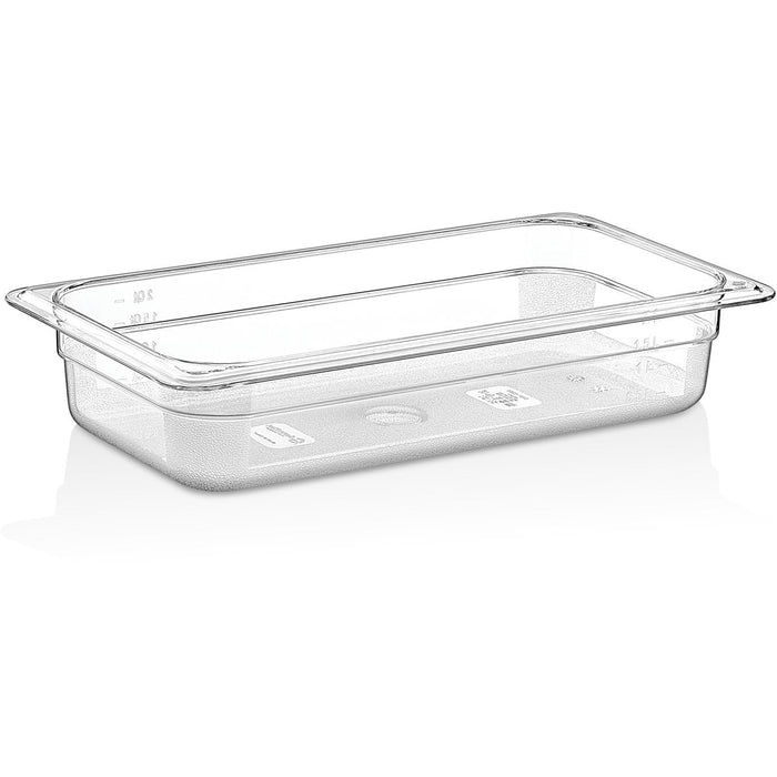 Polycarbonate Gastronorm Pan GN1/3 Depth 65mm Clear |  P8132 Makfry