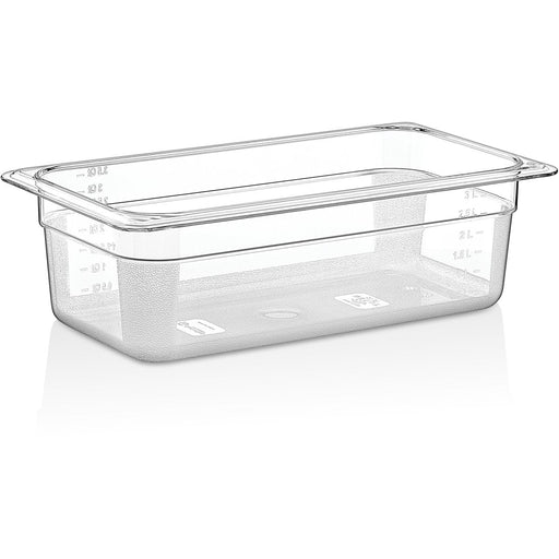 Polycarbonate Gastronorm Pan GN1/3 Depth 100mm Clear |  P8134 Makfry