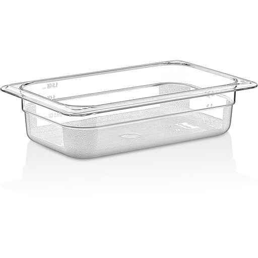 Polycarbonate Gastronorm Pan GN1/4 Depth 65mm Clear |  P8142 Makfry