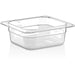 Polycarbonate Gastronorm Pan GN1/6 Depth 65mm Clear |  P8162 Makfry