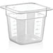 Polycarbonate Gastronorm Pan GN1/6 Depth 150mm Clear |  P8166 Makfry