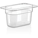 Polycarbonate Gastronorm Pan GN1/9 Depth 100mm Clear |  P8194 Makfry