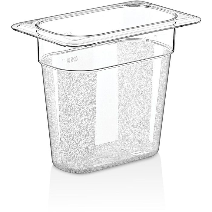 Polycarbonate Gastronorm Pan GN1/9 Depth 150mm Clear |  P8196 Makfry