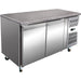 Refrigerated Counter With Marble Top 2 Doors Depth 800mm | Pa15 Makfry