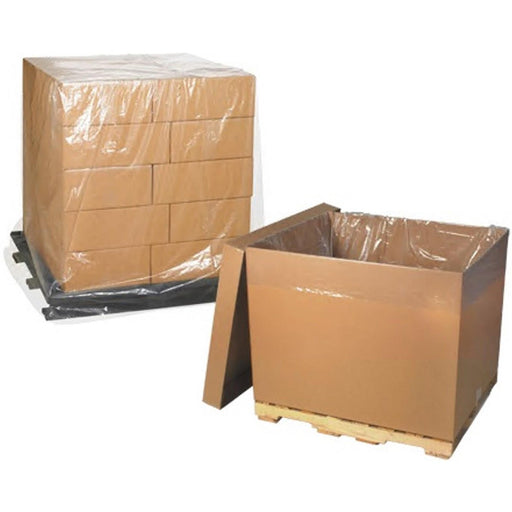 Heavy duty Shrink cover Clear 1300/1050x1850mm 25 bags/roll |  PBH130185 Makfry