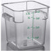 Food storage Container 3.8 litre Polycarbonate |  PCC4 Makfry