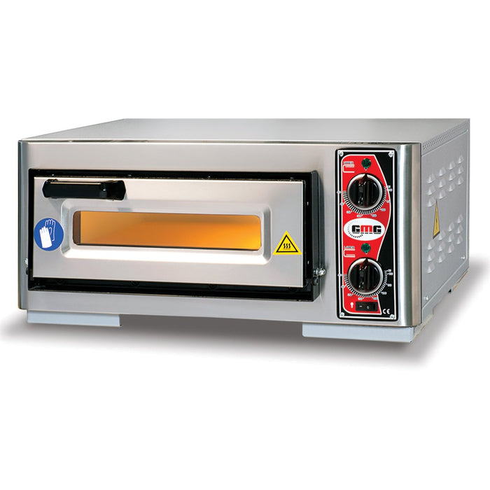 Electric Pizza Oven 1 chamber 400x400 mm Capacity 1 pizza at 16" 230V/1 phase |  PF4040E