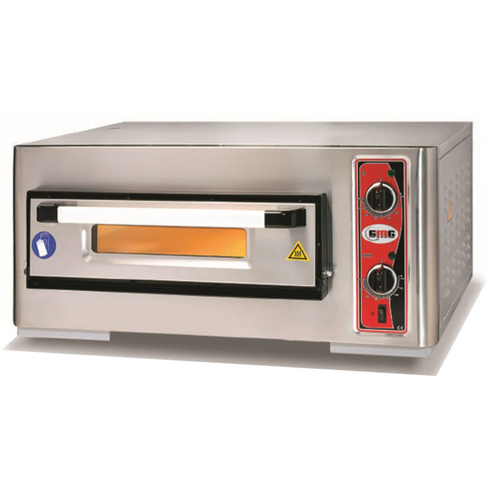 Electric Pizza Oven 1 chamber 620x620mm Capacity 4 pizzas at 12" 230V/1 phase |  PF6262E