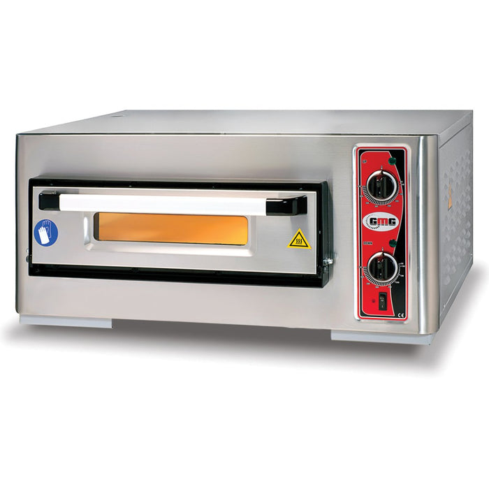 Electric Pizza Oven 1 chamber 500x500mm Capacity 4 pizzas at 10" 230V/1 phase |  PF5050E