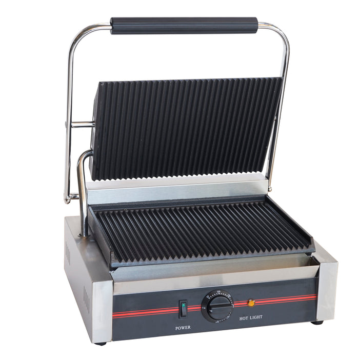 Infernus Upper/Lower Ribbed Double Panini Grill