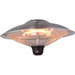 Electric Infrared Patio Heater Ceiling mount 2kW |  PHH2000BR Makfry