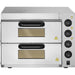 B Grade Electric Pizza Oven 4+4 Pizzas Of 8’’ | Po04 B Grade Makfry