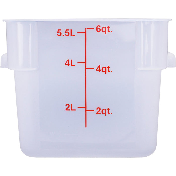 Food Storage Container 5.5 Litre Polypropylene |  PPFSC6 Makfry