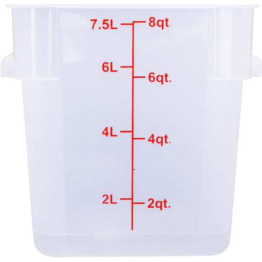 Food Storage Container 7.5 Litre Polypropylene |  PPFSC8 Makfry