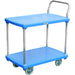Platform Trolley 2 Tier Blue 810x500x930mm 140kg |  PPT815021 Makfry