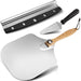 3 piece Pizza Set - 12" Pizza Peel Folding Handle, Pizza cutter & Spatula |  PRX12S1 Makfry