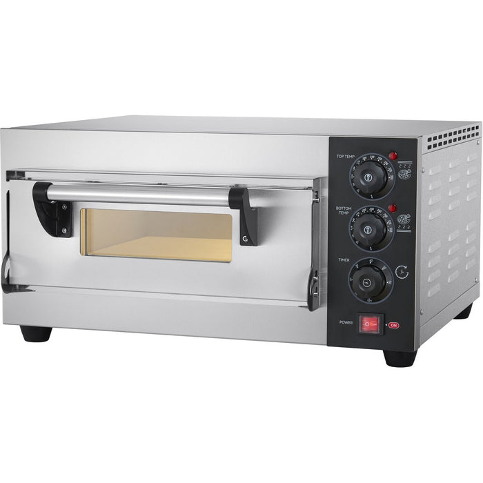 Commercial Pizza oven Electric 1 chamber 400x400mm 350°C Mechanical controls 2.6kW 230V |  PS441