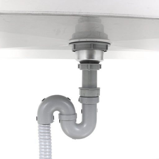 Commercial Pot Wash Sink Stainless Steel 1 Bowl Splashback Bottom Shelf 1800x600x900mm Square Legs | Psa18060 U Makfry