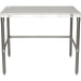 Professional Solid Stainless Steel Poly Top Work Table 1200x600x900mm | Pswt600 X1200 Ob Makfry
