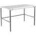 Professional Solid Stainless Steel Poly Top Work Table 1200x600x900mm | Pswt600 X1200 Ob Makfry