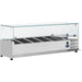 Refrigerated Servery Prep Top 1200mm 5x Gn1/4 Depth 330mm | Thv1200/330 Makfry