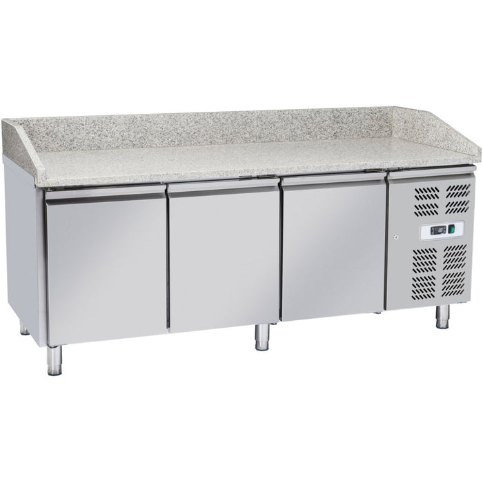 Pizza Counter 3 doors Granite top Depth 800mm |  THPZ3600TN