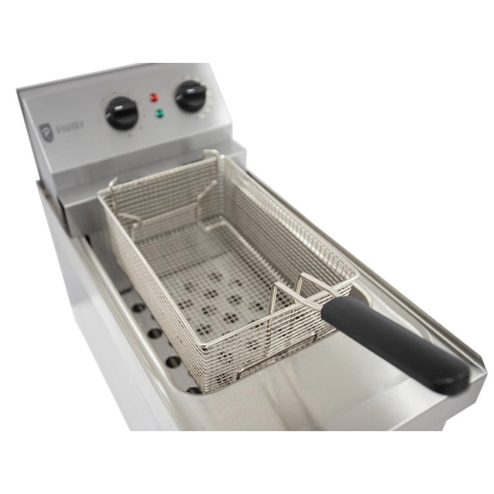 Parry Single Tank Single Basket Countertop Electric Fryer NPSF6