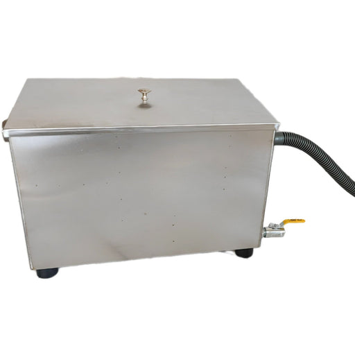 Commercial Stainless Steel Grease Trap with Lid and Outlet Valve 800x400x300mm |  QNH518 Makfry
