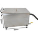 Commercial Stainless Steel Grease Trap with Lid and Outlet Valve 800x400x300mm |  QNH518 Makfry