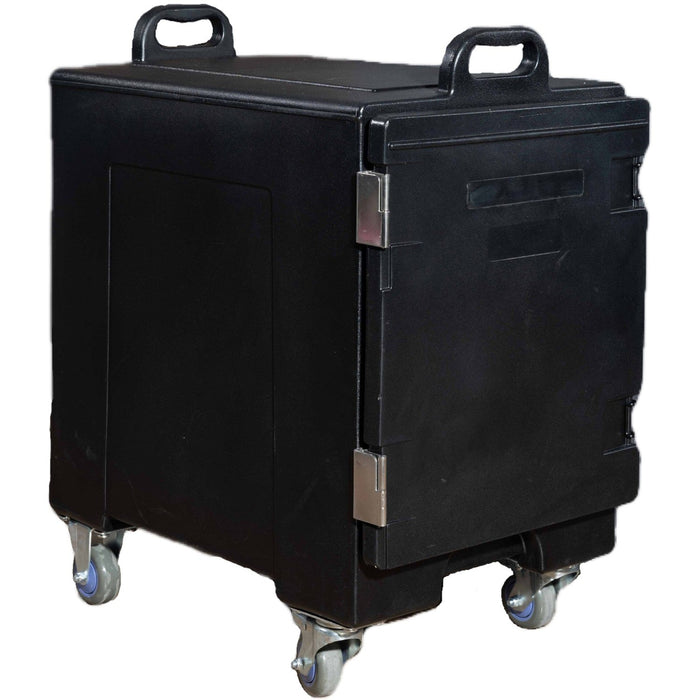 Commercial Front Loaded Insulated Food Pan Carrier with Wheels 432x625x743mm |  QY004 Makfry