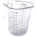 Polycarbonate Measuring Jug 2 litre Heavy duty |  MC2 Makfry