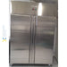 B Grade Commercial Refrigerator 1150 Litres Upright Stainless Steel Twin Door 1480x730x2010mm Fan Assisted Ventilated Cooling | Thl1180 Tn B Grade Makfry