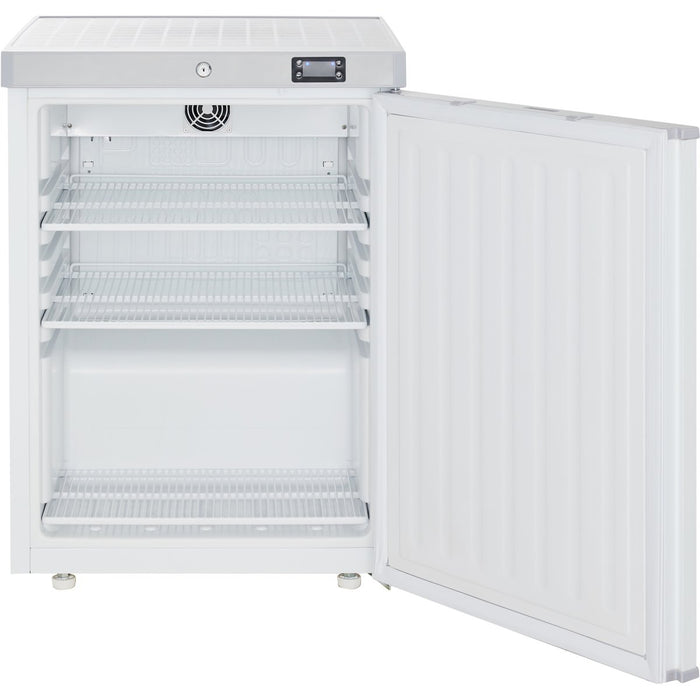 200lt Commercial Refrigerator Undercounter Single door White |  DWR200W