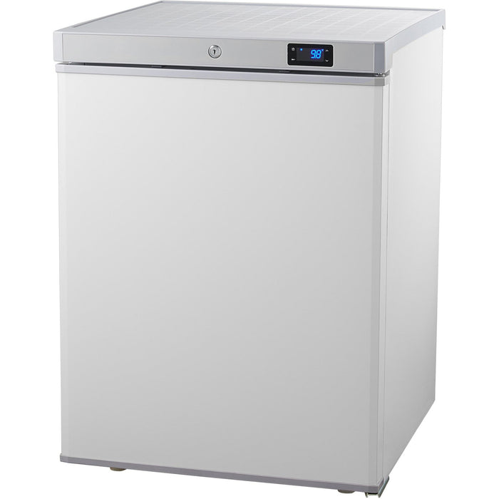 B Grade 200lt Commercial Refrigerator Undercounter Single Door White | Dwr200 W B Grade Makfry