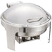 Hydraulic Chafing dish Round Stainless steel 6 litres |  R22101 Makfry