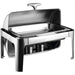 Roll top Chafer GN1/1 Stainless steel Mirror polish 9 litres |  RA2301B Makfry
