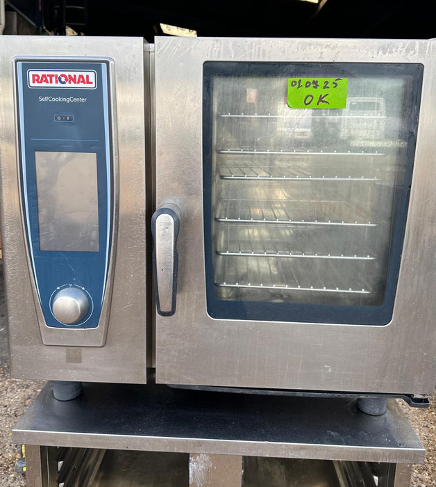 Rational 6 Grid 3 Phase Electric Combi Oven with Stand - Refurbished Canmac Catering Equipment