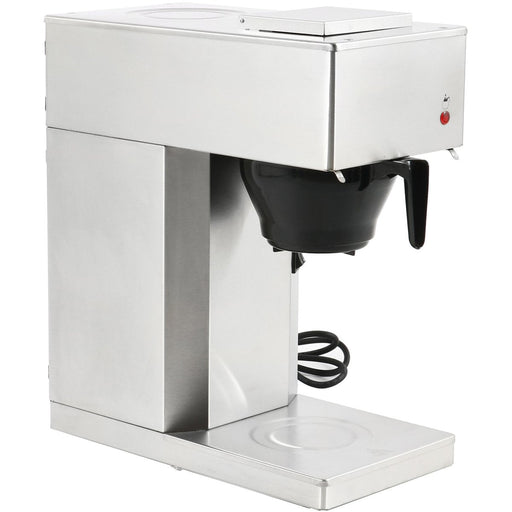 Commercial Filter Coffee maker Manual fill 1 glass jug 2 hotplates |  RB286W Makfry