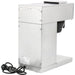 Commercial Filter Coffee maker Manual fill 1 glass jug 2 hotplates |  RB286W Makfry