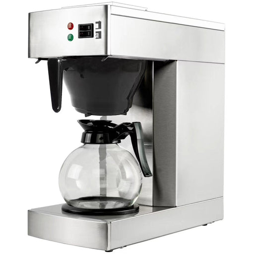 Commercial Filter Coffee maker Manual fill 1 glass jug 2 hotplates |  RB386AD1 Makfry
