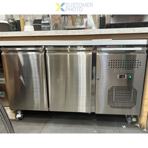 Commercial Refrigerated Counter 2 Doors Depth 700mm | Rg21 V Makfry