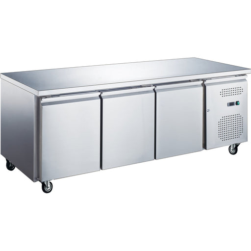 B Grade Commercial Refrigerated Counter 3 Doors Depth 700mm | Thp3100 Tn B Grade Makfry