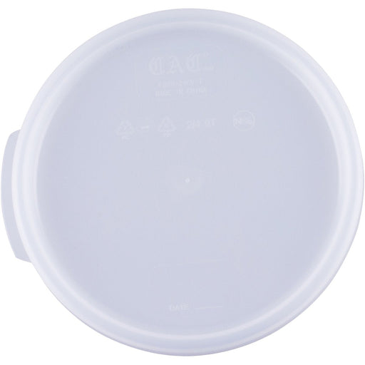 Round Lid for RSC2 and RSC4 Food Storage Containers |  RLID24 Makfry