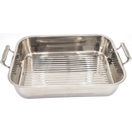 Roasting Pan Stainless steel 370x267x110mm |  RP3726 Makfry